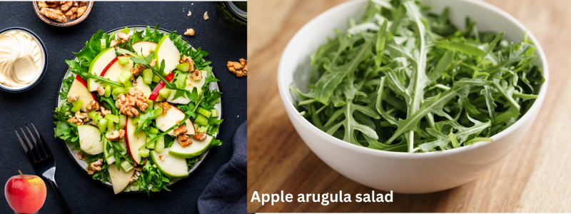 Apple arugula salad