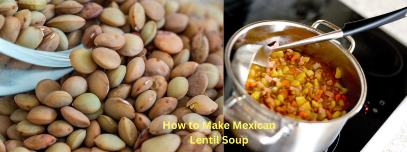 Mexican lentil soup